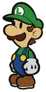 Luigi's model from Paper Mario: Color Splash.