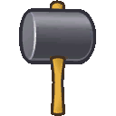 The Super Hammer in Paper Mario: The Thousand Year Door.