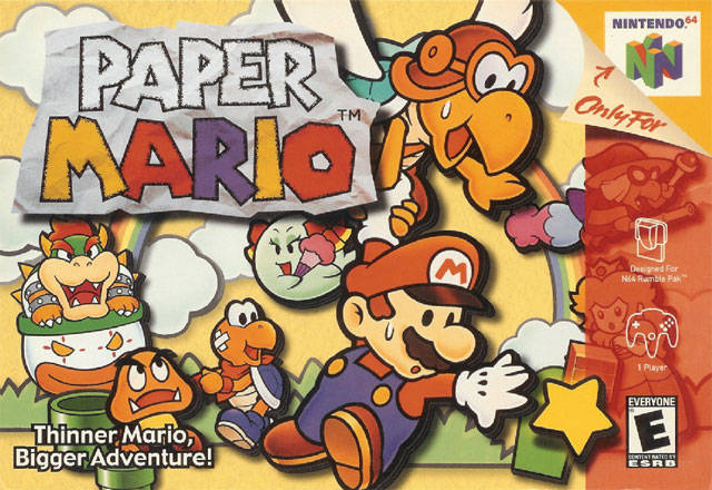 PAPER MARIO RPG & あつまれ どうぶつの森 Paper Mario RPG The Thousand-Year Door Nintendo F/S from
