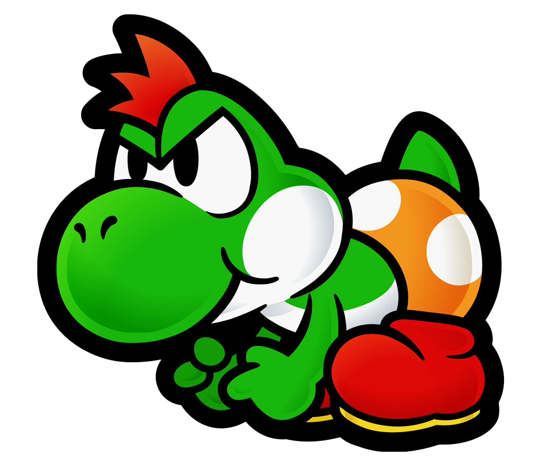 paper mario yoshi