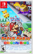 Paper Mario The Origami King Boxart