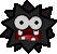 A Fuzzy sprite from Paper Mario: Sticker Star.