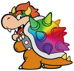 Paper Bowser - Super Mario Wiki, the Mario encyclopedia