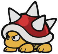 spiny paper mario