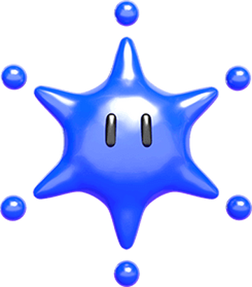 super mario blue star