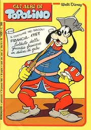 Una copertina della serie "il costume nei secoli", relativa a uno degli ultimi numeri degli Albi di Topolino (1420).