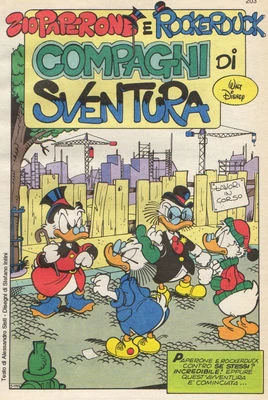Zio Paperone e Rockerduck compagni di sventura