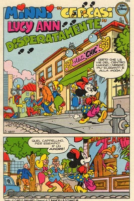 Minni cercasi Lucy Ann disperatamente