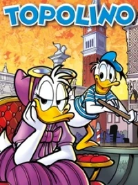 Copertina di Topolino, dedicata alla storia.