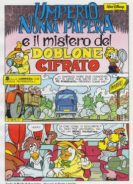 Umperio, Nonna Papera e il mistero del doblone cifrato