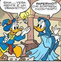 Paperina reincontra Paperino