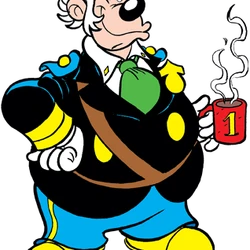 faccia della galassia di Topolino