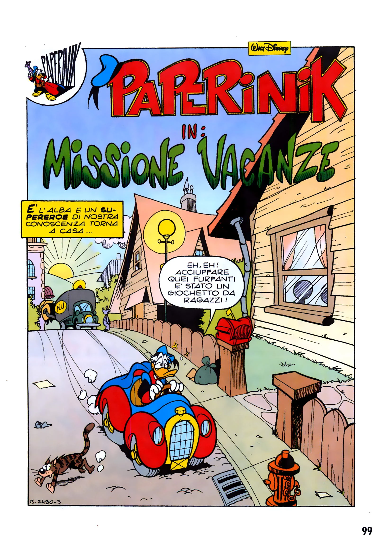 Paperinik in: Missione vacanze | PaperPedia Wiki | Fandom, image size:1621x2330
