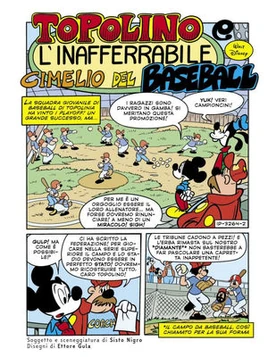 Topolino e l’inafferrabile cimelio del baseball