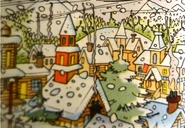 Quacktown sotto la neve.