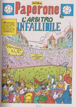 Paperone e l'arbitro infallibile