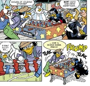 La sfida a biliardino