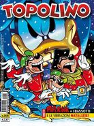 Cover dell'autore dedicata alla storia Paperinik e le vibrazioni natalizie