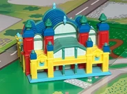Anche della Stazione di Paperopoli è stato realizzato un modellino per il plastico I love Paperopoli, ed. Centauria.