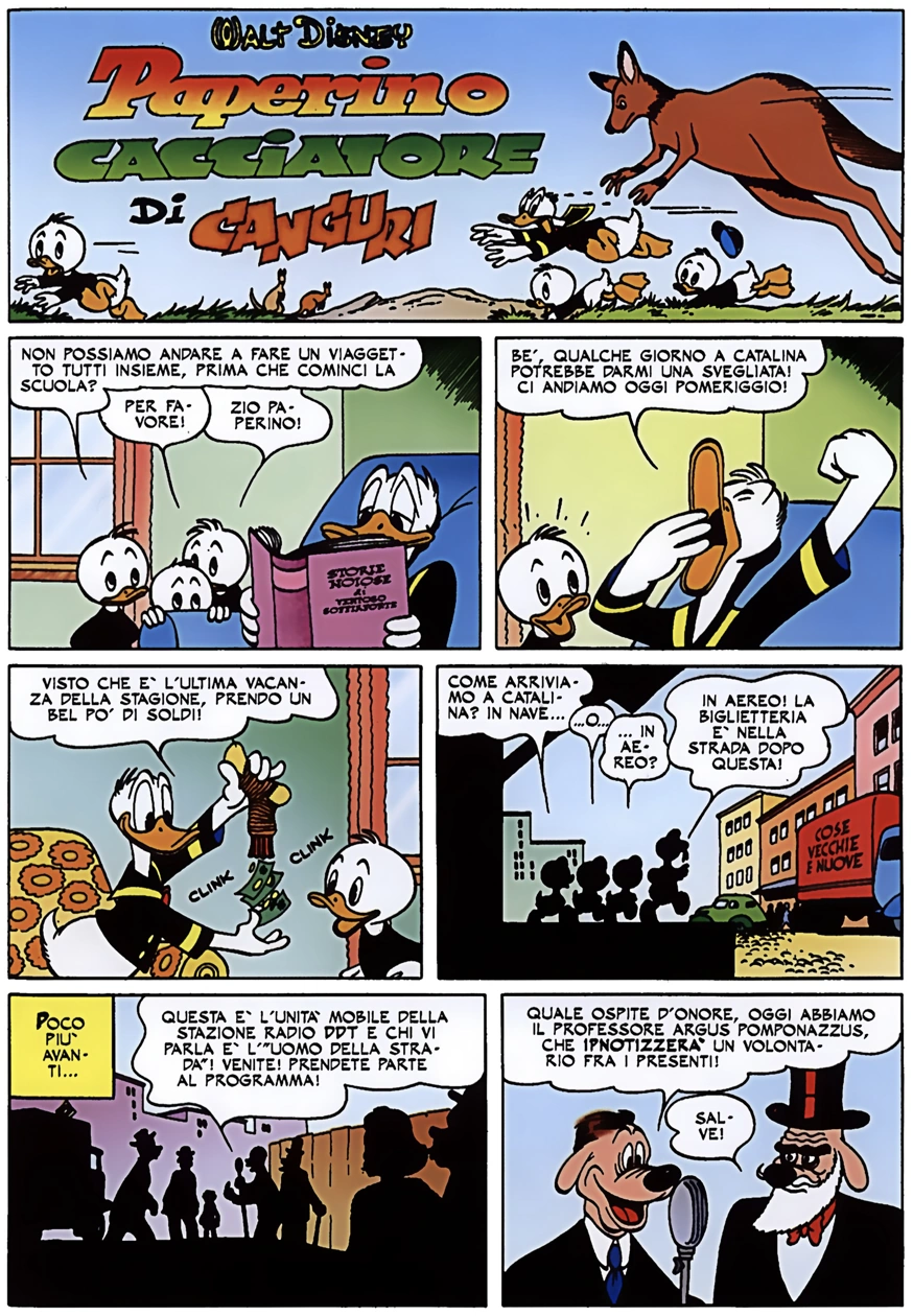 Paperino Cacciatore Di Canguri Paperpedia Wiki Fandom