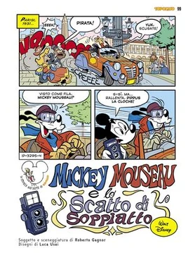 Mickey Mouseau e lo scatto di soppiatto