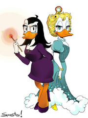 Goldie and Magica - All for a dime.jpg