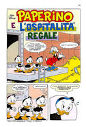 Paperino e l'ospitalità regale