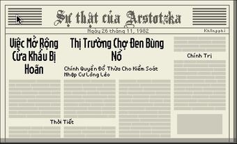 Sự thật của Arstotzka vào 