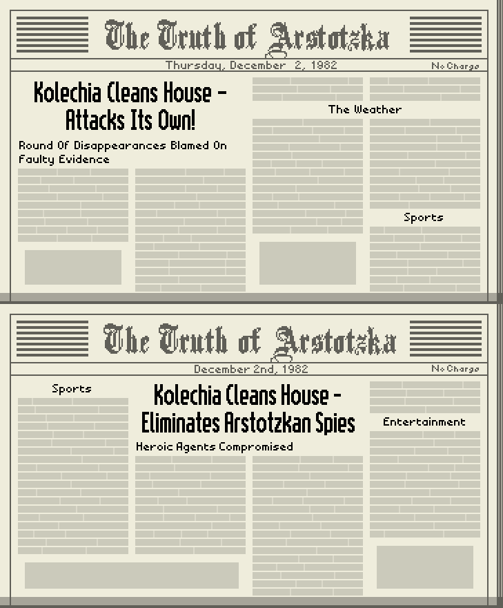 Papers please 2 possible title : r/papersplease