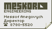 Anegovych card 1