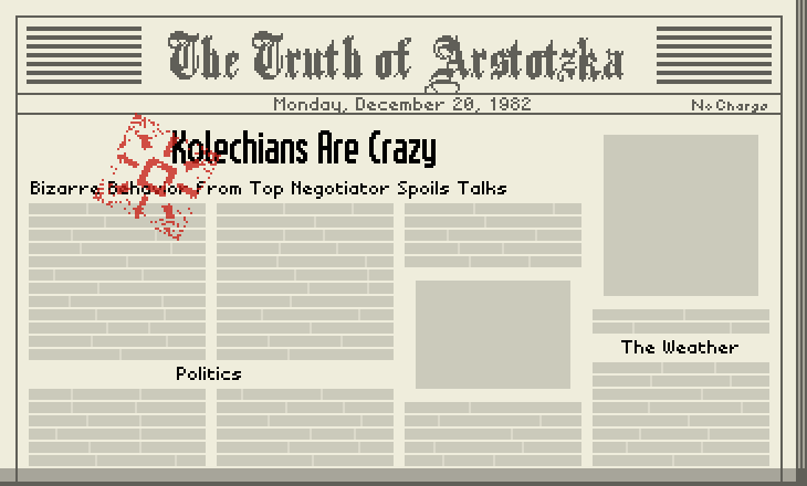 Frequent sticking points, Papers Please Wiki