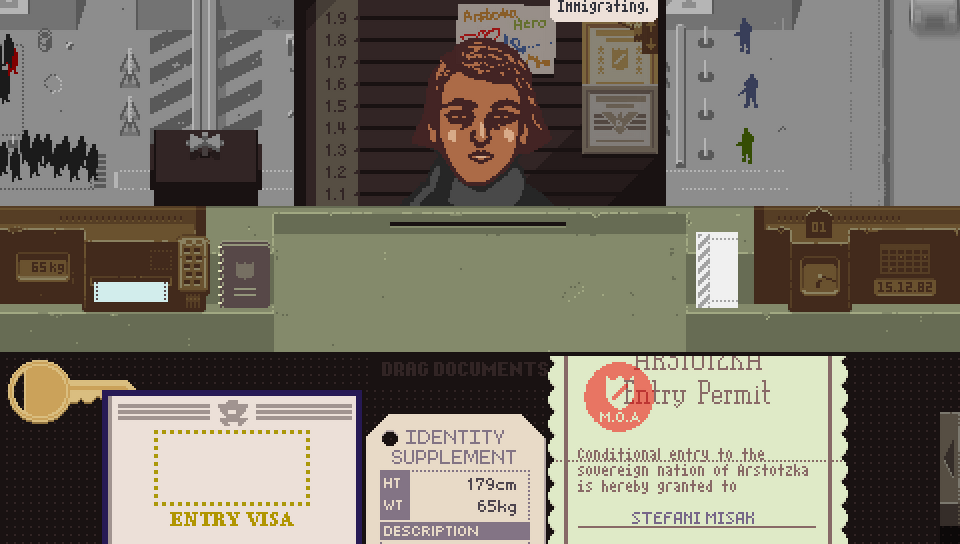 The October Lottery (Source: Papers, Please).