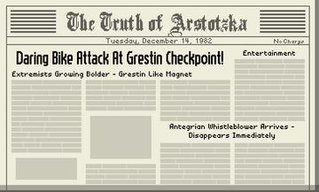 Arstotzka Arskickers pennant, Papers Please Wiki