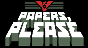 Papers please logo