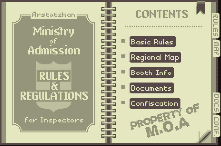 Map for Papers Please, Wiki