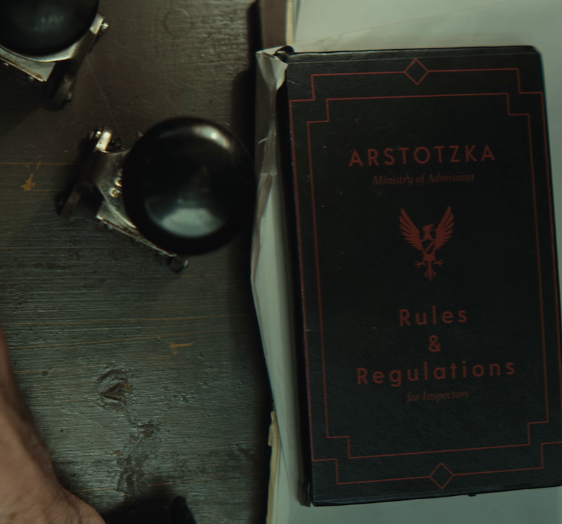 Rulebook, Papers Please Wiki