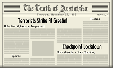 Papers, Please Gameplay Part 2, Day 2 - Terrorist Attack! 