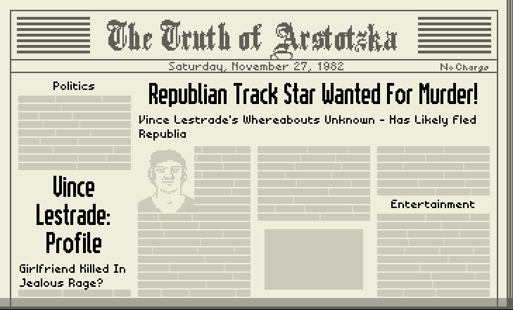 Artblog  Game Time – Papers, Please turns you into a border crossing agent