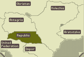 Republia on map