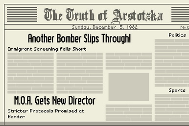Papers, Please (Cathy's Take)