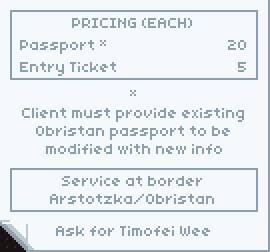 Passport, Papers Please Wiki