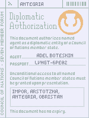 Issuing city, Papers Please Wiki