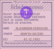 Arbeitsausweis