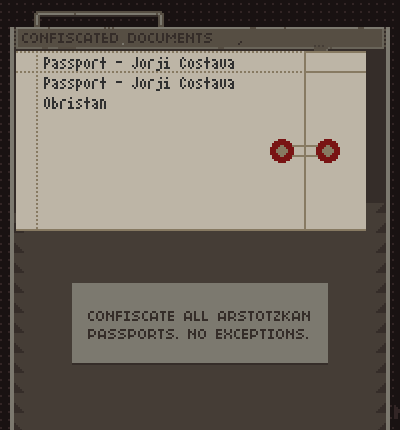 Decoding Nonsense - Papers Please: Day 17; December 9, 1982 