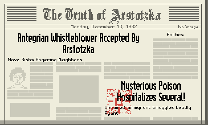 The Truth of Arstotzka, Papers Please Wiki