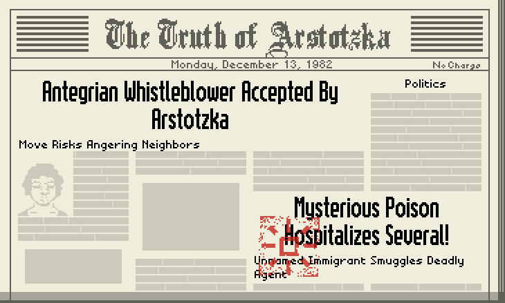 Grant of Asylum, Papers Please Wiki