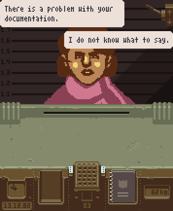 Interrogation transcripts, Papers Please Wiki