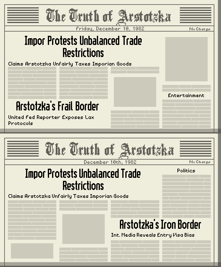 Arguments in favor of Arstotzka being Ukraine : r/papersplease