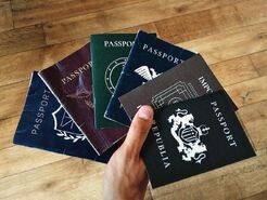 Паспорта граждан из мира игры Papers, please.