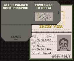 EZIC, Papers Please Wiki